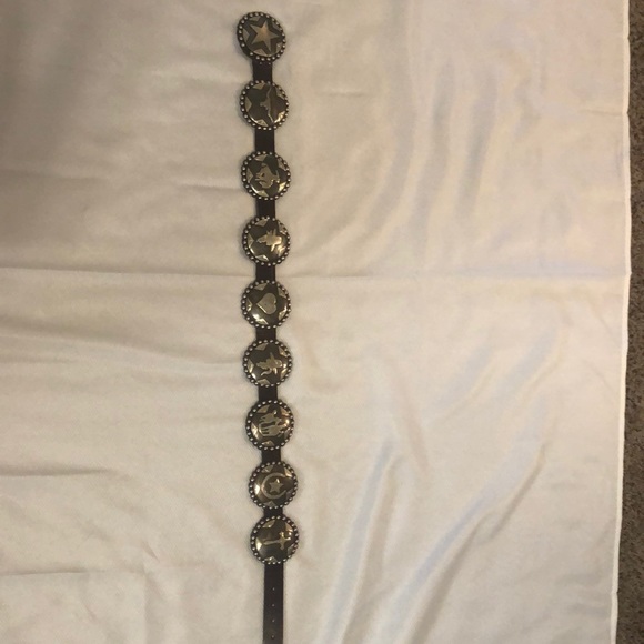 Cowboy Decor Accessories - Western Cowgirl Concho Belt